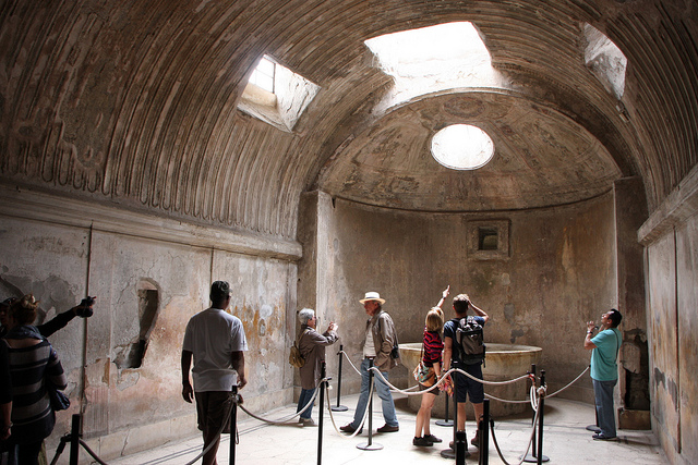 Bath house, Pompeii