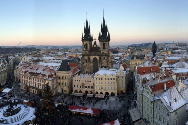 Old Town Square in Prague