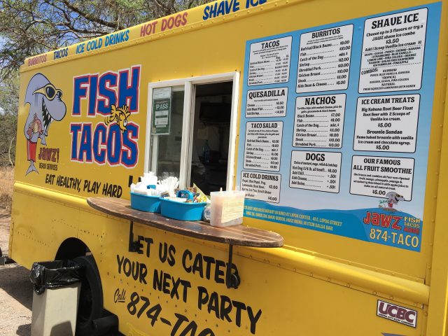 Jawz Pesce Taco Van, Mauai