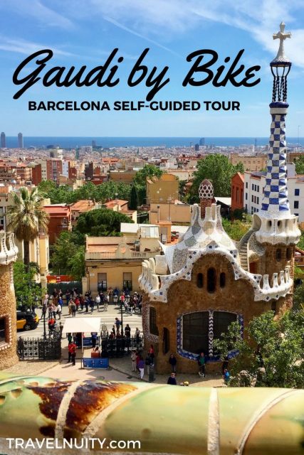 Gaudi by Bike pin