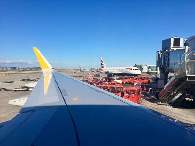 Vueling Plane at Barcelona