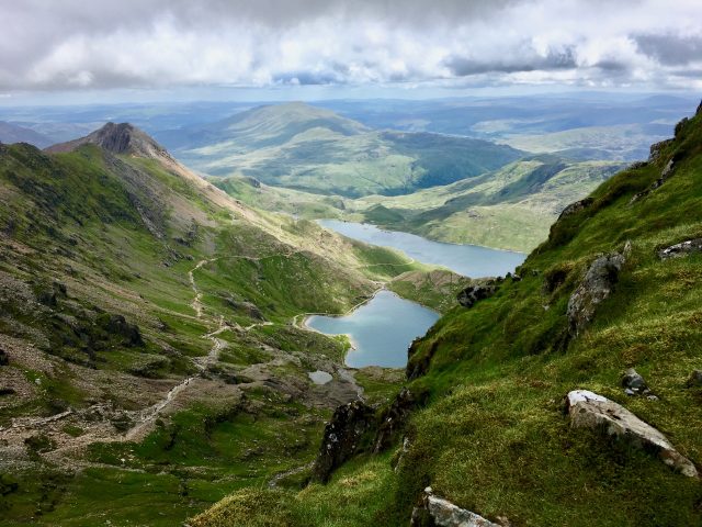 The views while walking up Snowdon