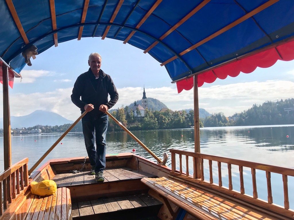 Things to do in Lake Bled: Pletna on Lake Bled