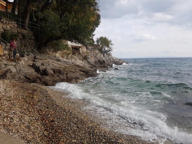 Dog-friendly Opatija beach