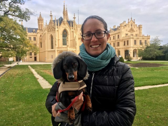 Lednice Visit with Dog
