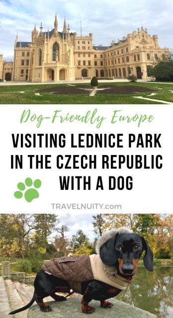 Visiting Lednice Park with a Dog