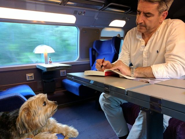 Dogs on SNCF