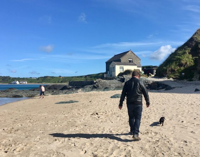 Beach walk at Ty Coch Inn