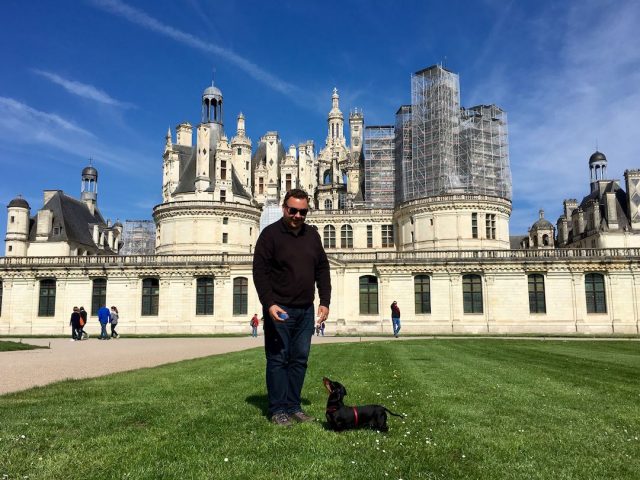 Dog-friendly chateau in France