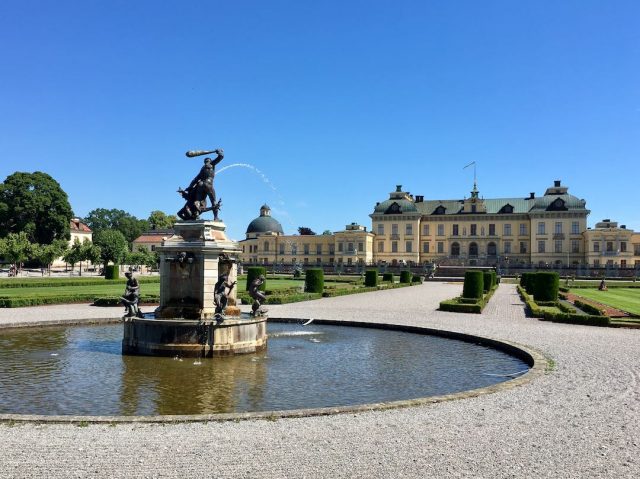 French garden at Drottningholm