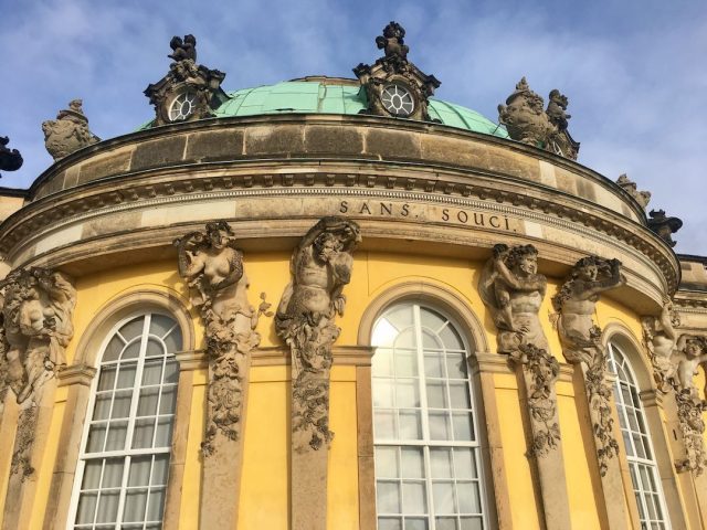 Sanssouci Palace up close