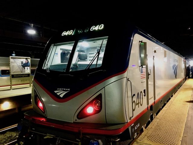 travelling on Amtrak with a dog