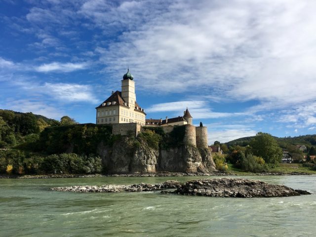 Castle along the Danube River