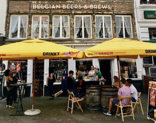 Beer cafe in Belgium