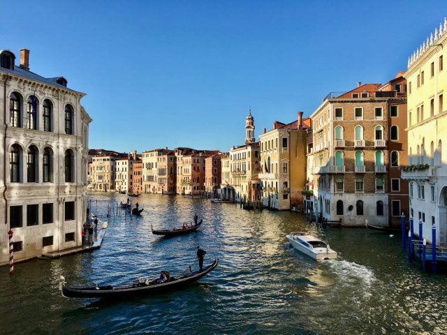 The Grand Canal in the evening