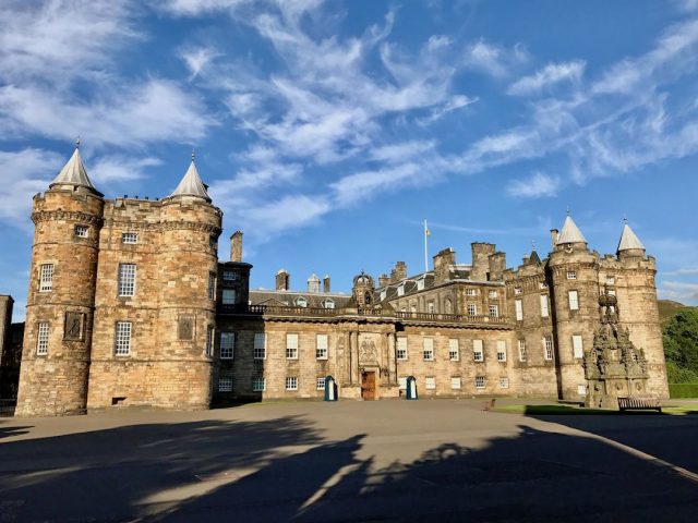 Palace of Holyrood in Edinburgh