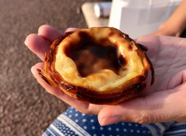 A crisp Portuguese tart