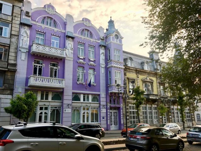 Grand early 20th-century buildings in Ruse