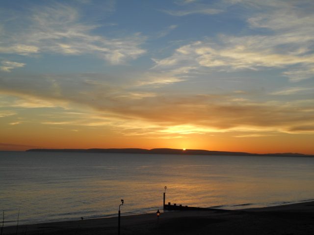 Sunset from Hengistbury Head