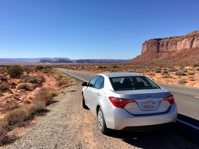 Rental car in USA