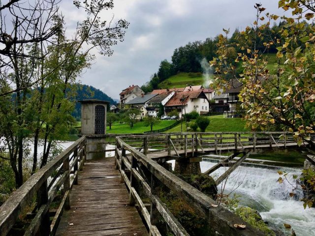 A bridge on the outskirts of Skofja Loka