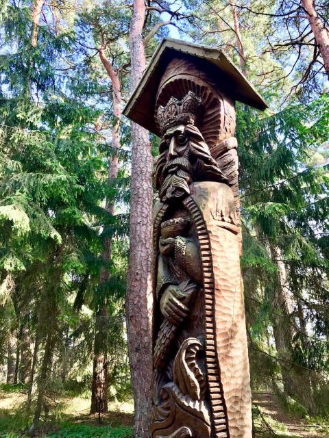 Sculpture at the Hill of Witches