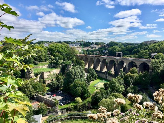 Green spaces in Luxembourg City