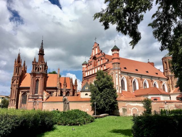 St Anne's and St Francis of Assisi Churches in Vilnius