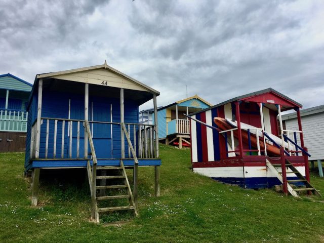 Beach huts at Whitstable