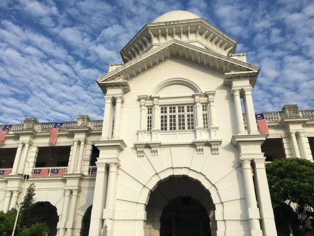 Train station in Ipoh, Malaysia