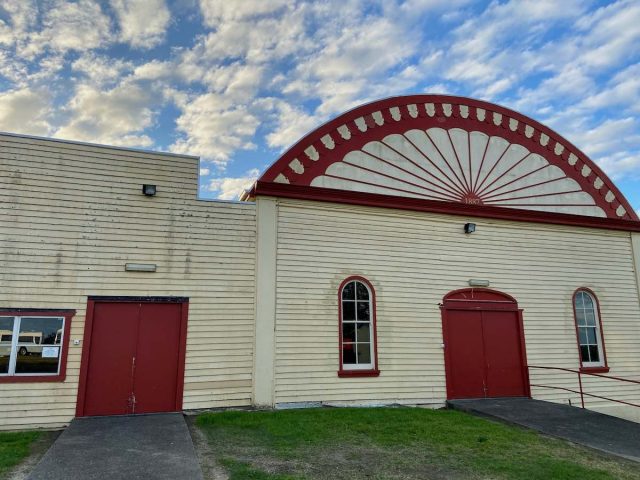 Camp at showgrounds