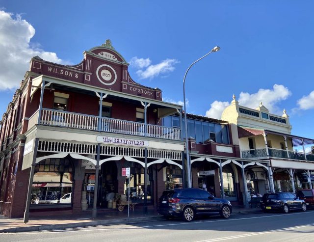 The Berry Stores in a historic building