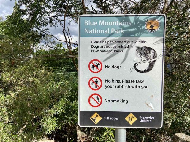 are dogs allowed in national parks nsw