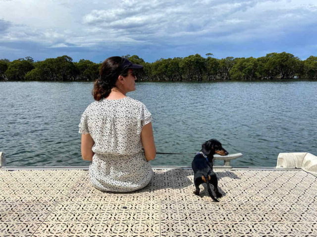 Jetty at Jervis Bay Holiday Park