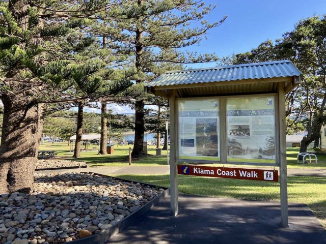 Kiama Coast Walk near Blowhole