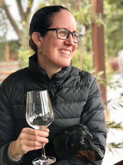 Wine Tasting with Dog