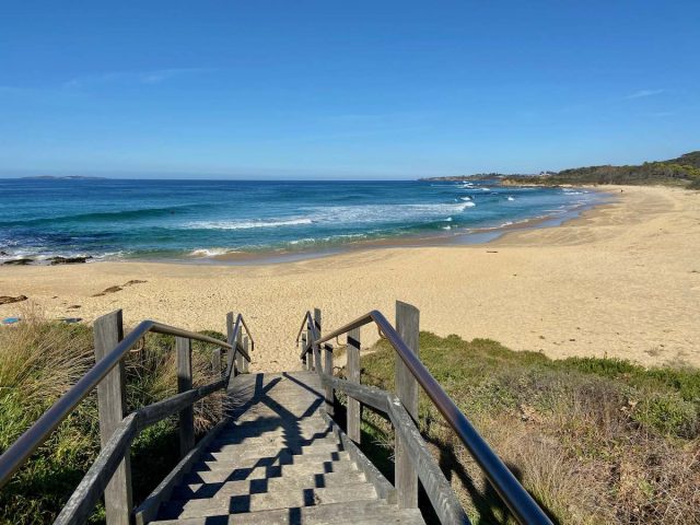 Duesbury Beach, dog-friendly Narooma