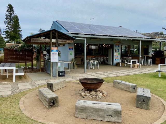 The Beach Barn area at Tathra Beachside