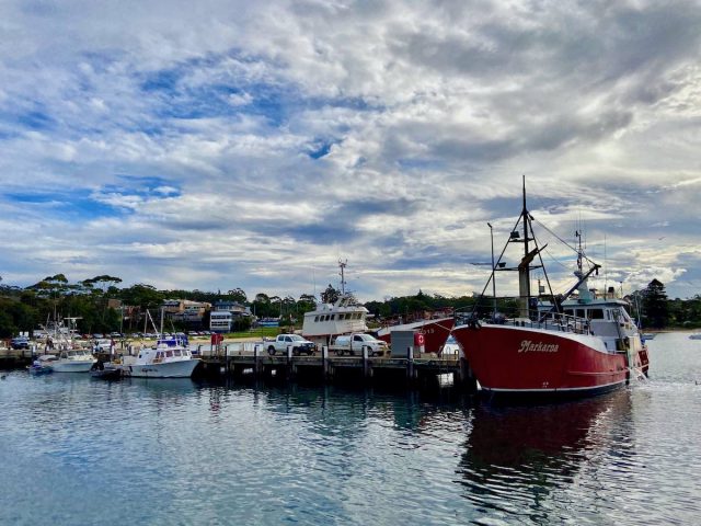 Ulladulla Harbour with Fishing Boats