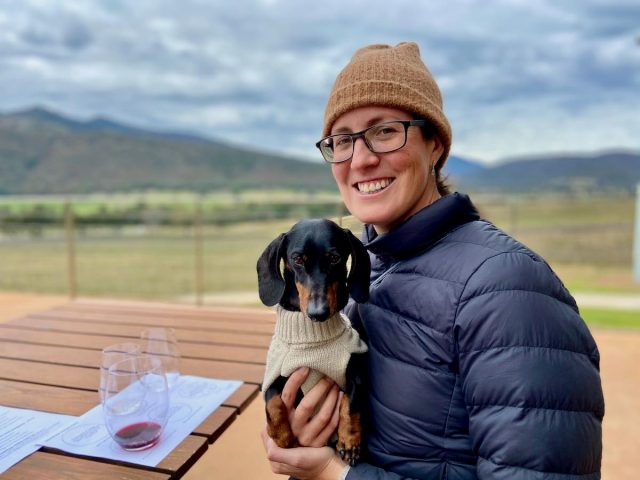 Dog-friendly winery in Australia