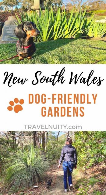 NSW Dog-Friendly Gardens pin