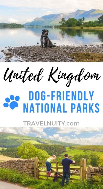 United Kingdom Dog-Friendly National Parks pin