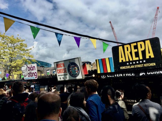 Food stalls at Camden Market