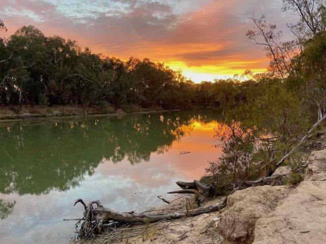 Murray River Sunset