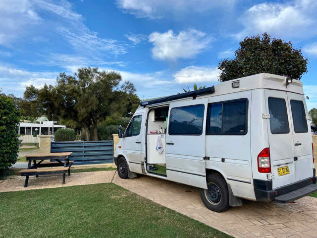 Campervan at Fremantle Village