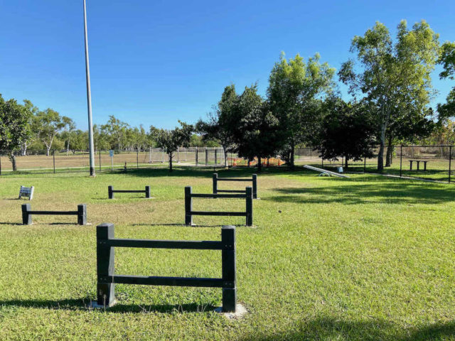 Marlow Lagoon Dog Park Agility Equipment