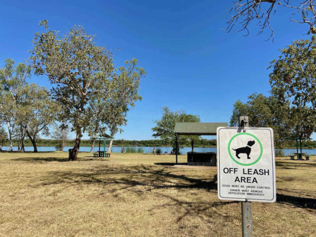 Off-Leash Area Swim Beach Kununurra