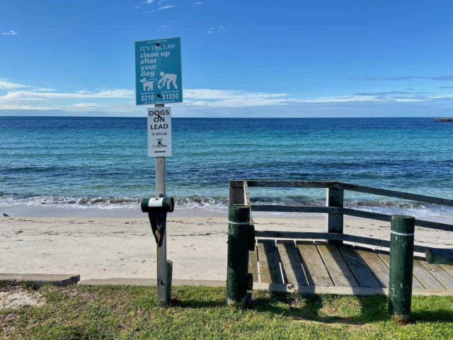 Tumby Bay Beach Sign