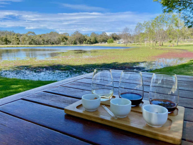 Hidden Creek Wine Flight