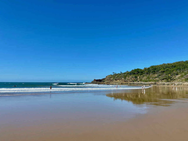 No Dogs at Bathing Area Agnes Water Beach